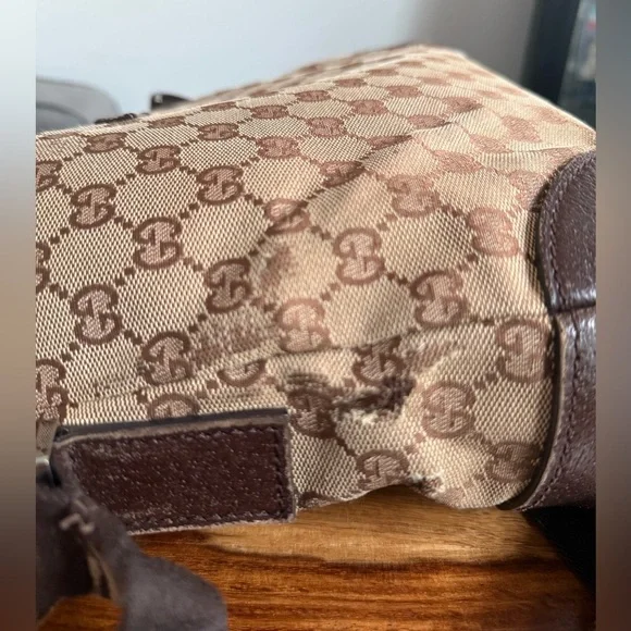 Gucci Brown and Tan Crossbody Bag - Picture 8 of 15